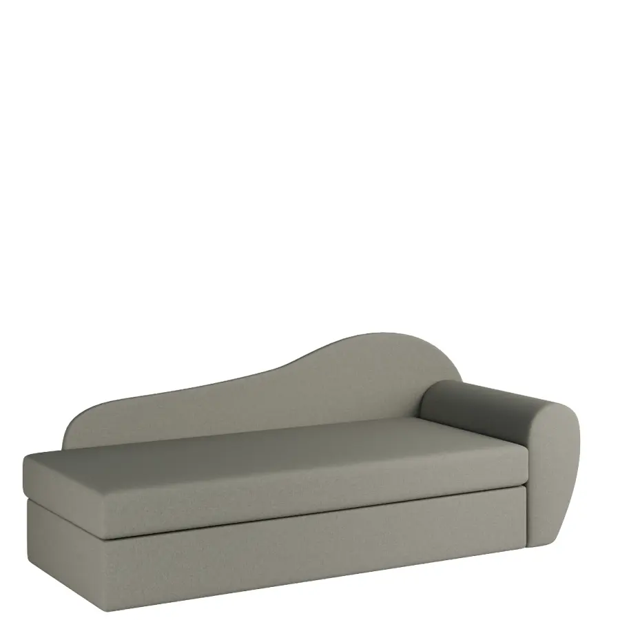 MATYLDA válenda celočalouněná, provedení pravé, látka BO 26 šedá